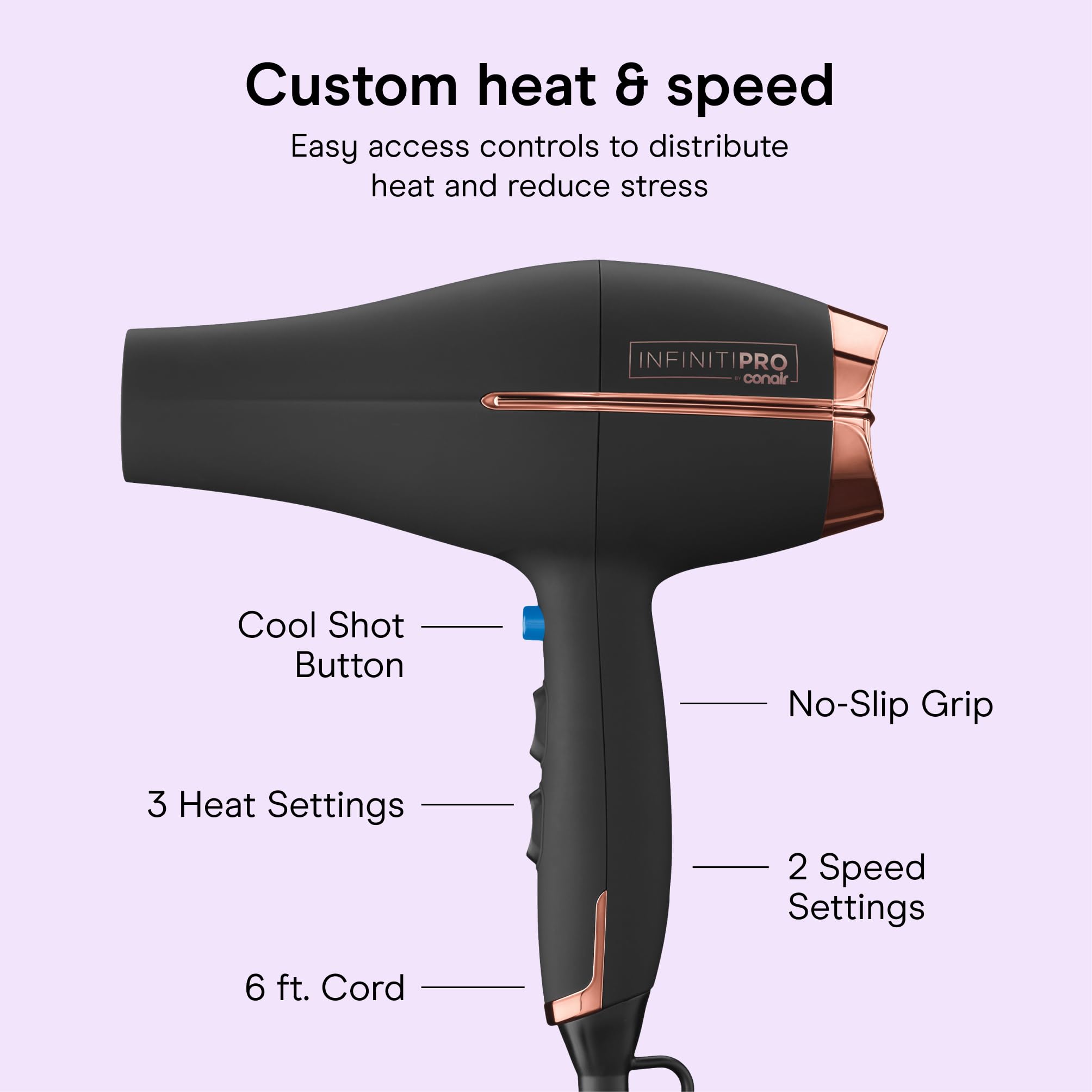 Conair InfinitiPRO AC Motor Pro Hair Dryer