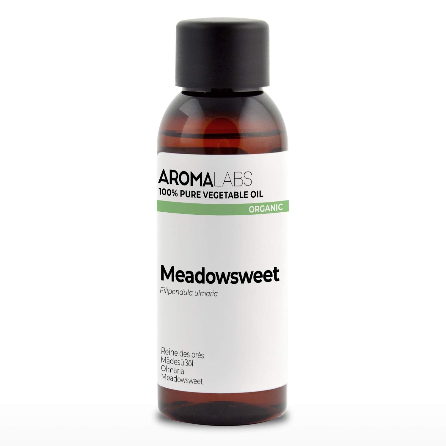 ORGANIC - MEADOWSWEET Infused Oil - 50mL - 100% Pure, Natural and Cosmos Certified - AROMA LABS (French Brand)