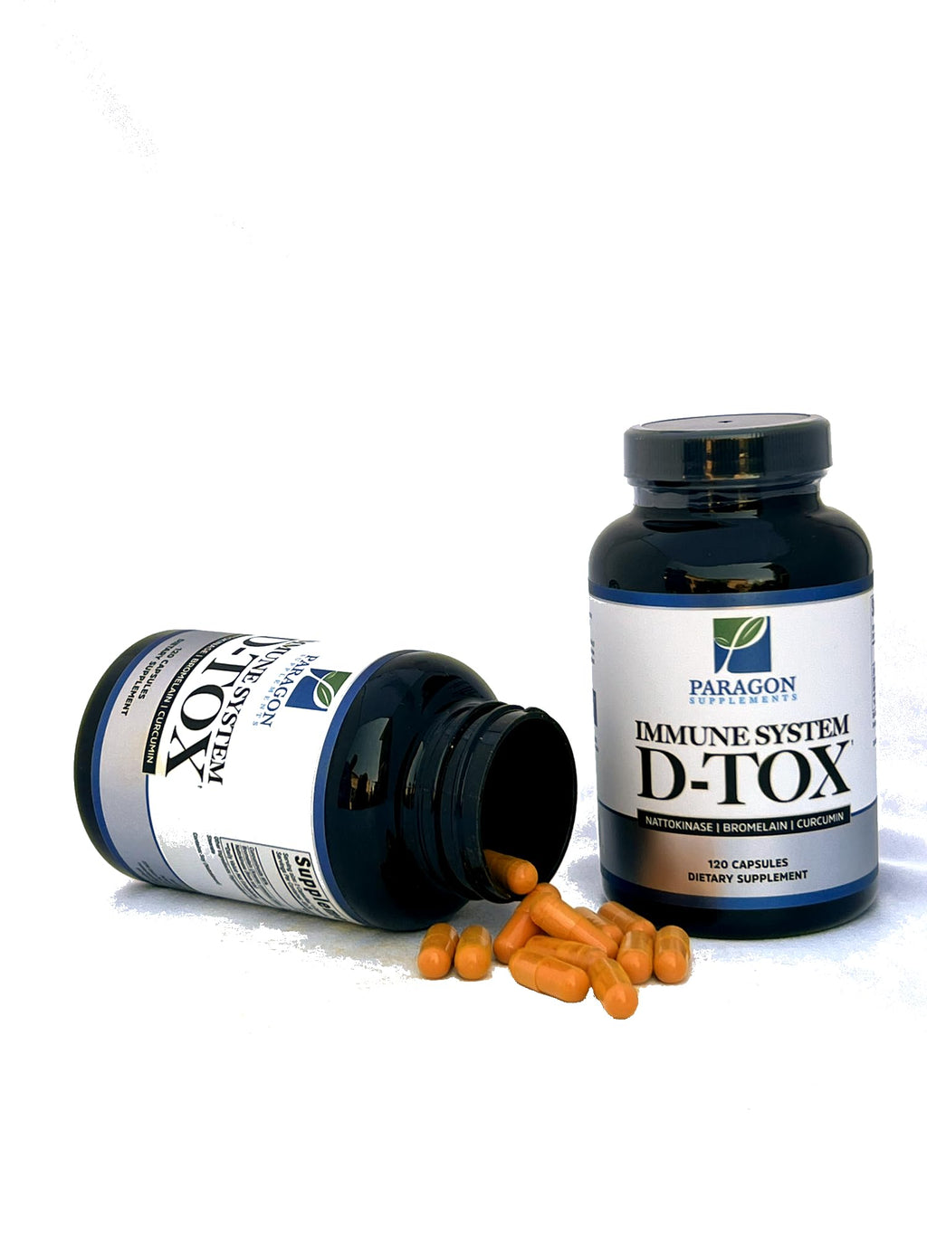 Spike Protein Removal - Original Spike Detox Formula with Nattokinase, Bromelain & Curcumin - 3-in-1 Immune System Supplement - Non-GMO, Vegan, Gluten-Free, Made in USA - 120 Capsules (30 Day Supply)