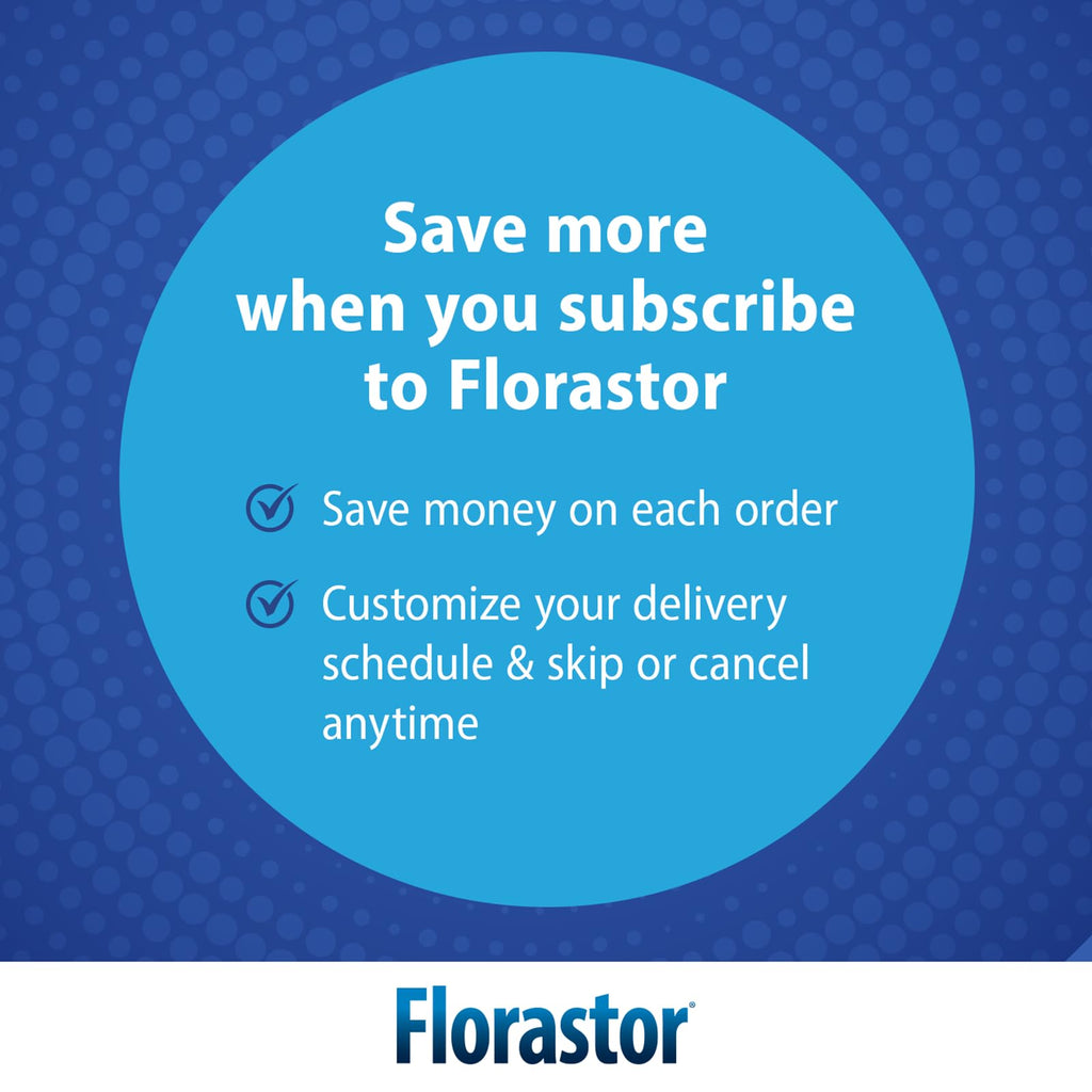 Florastor Probiotic for Digestive and Immune Health, 100 Capsules
