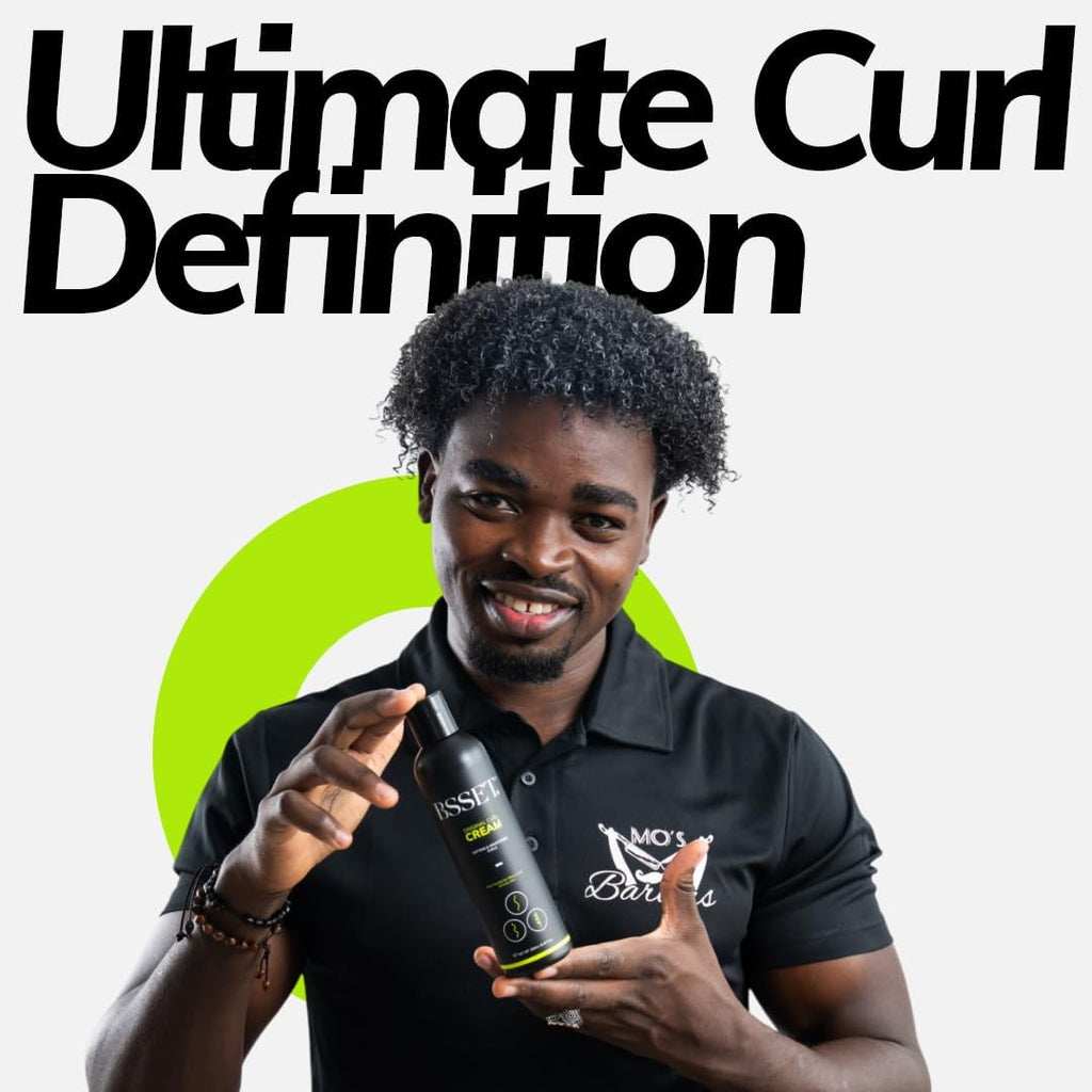 BSSET Defining Curl Cream with Jamaican Black Castor Oil and Olive Oil - 250ml