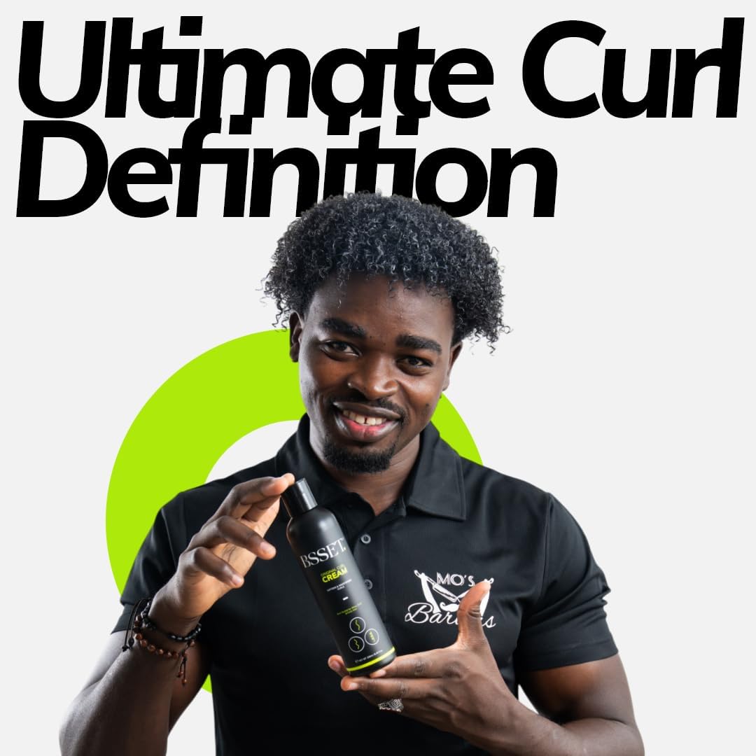 BSSET Defining Curl Cream with Jamaican Black Castor Oil and Olive Oil - 250ml