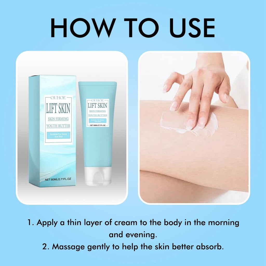 Luxelift Skin Firming Youth Butter,Luxelift Skin Firming Cream,Collagen Body Lotion,Firming Cream for Loose Skin,Body Creams for Women,Firming Body Lotion,Skin Tightening Cream Body,Skincare Cream