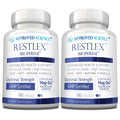 Approved Science Restlex for Restless Legs – Magnesium Glycinate for Calm Legs and Restful Legs – Natural Itching, Crawling, and Tingling in Feet and Legs - Calm, Restful Sleep Support - 6 Months