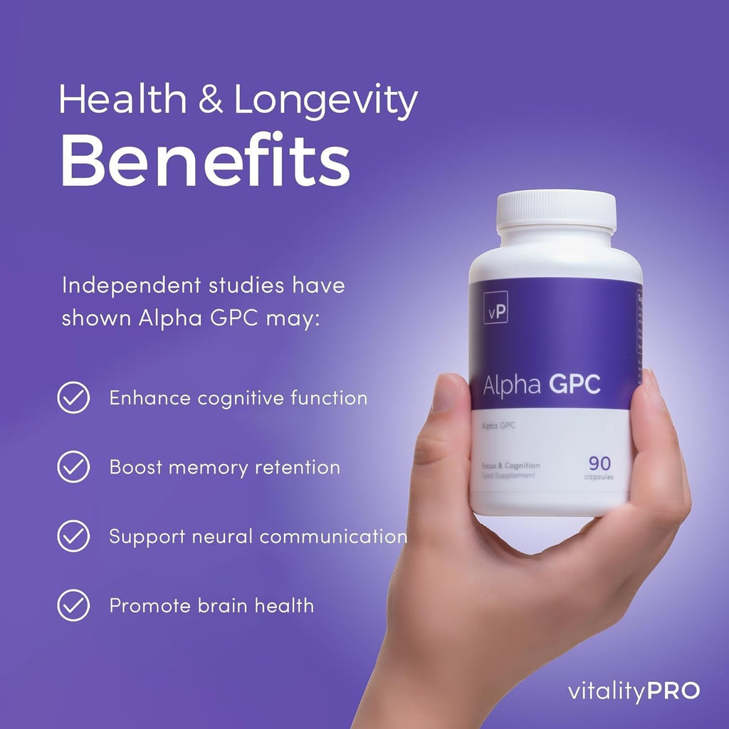 vP Vitality Pro Alpha GPC 300mg x 90 Capsules