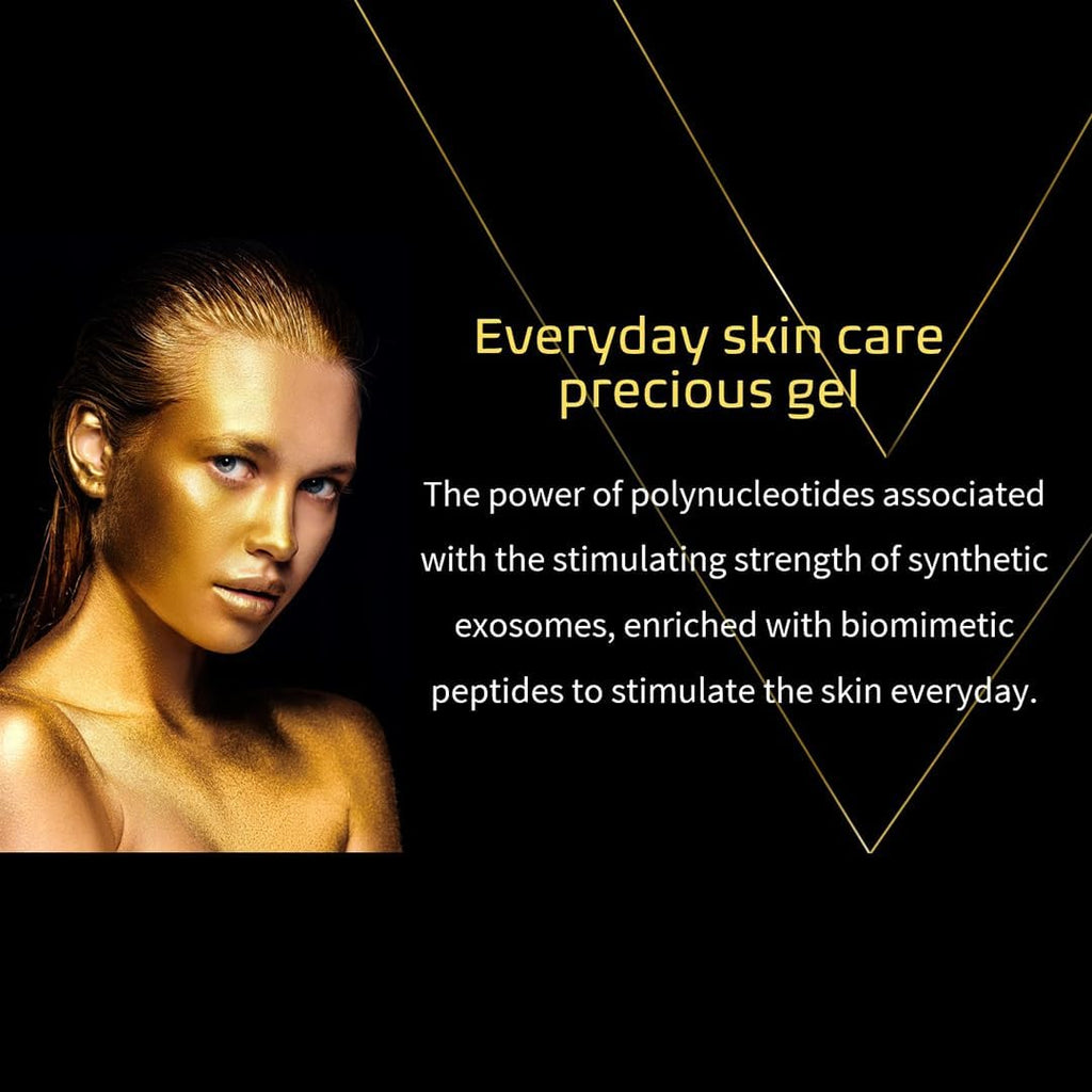 EXOTECH GEL - Advanced Moisturising Skincare with Deeply Hydrating Anti-Wrinkle & Anti-Ageing Peptide Serum, Hyaluronic Acid, Exosomes, Snail Mucin for Glass Skin. Plumps, Lifts, Rejuvinates Skin.
