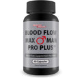 Blood Flow Max Man Pro Plus - Our Best Circulation Mens Blood Flow Supplement - Men Blood Flow Care - Healthy Blood Flow Support - Advanced Blood Flow Supplement Powder Capsules Best Blood Flow