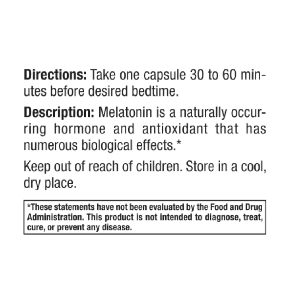 Scientific Health Solutions Melatonin 60mg | High Dosage Melatonin in Easy-to-Swallow Capsules | Vegan, Non-GMO & Gluten-Free | US-Made Extra Strength (Single)