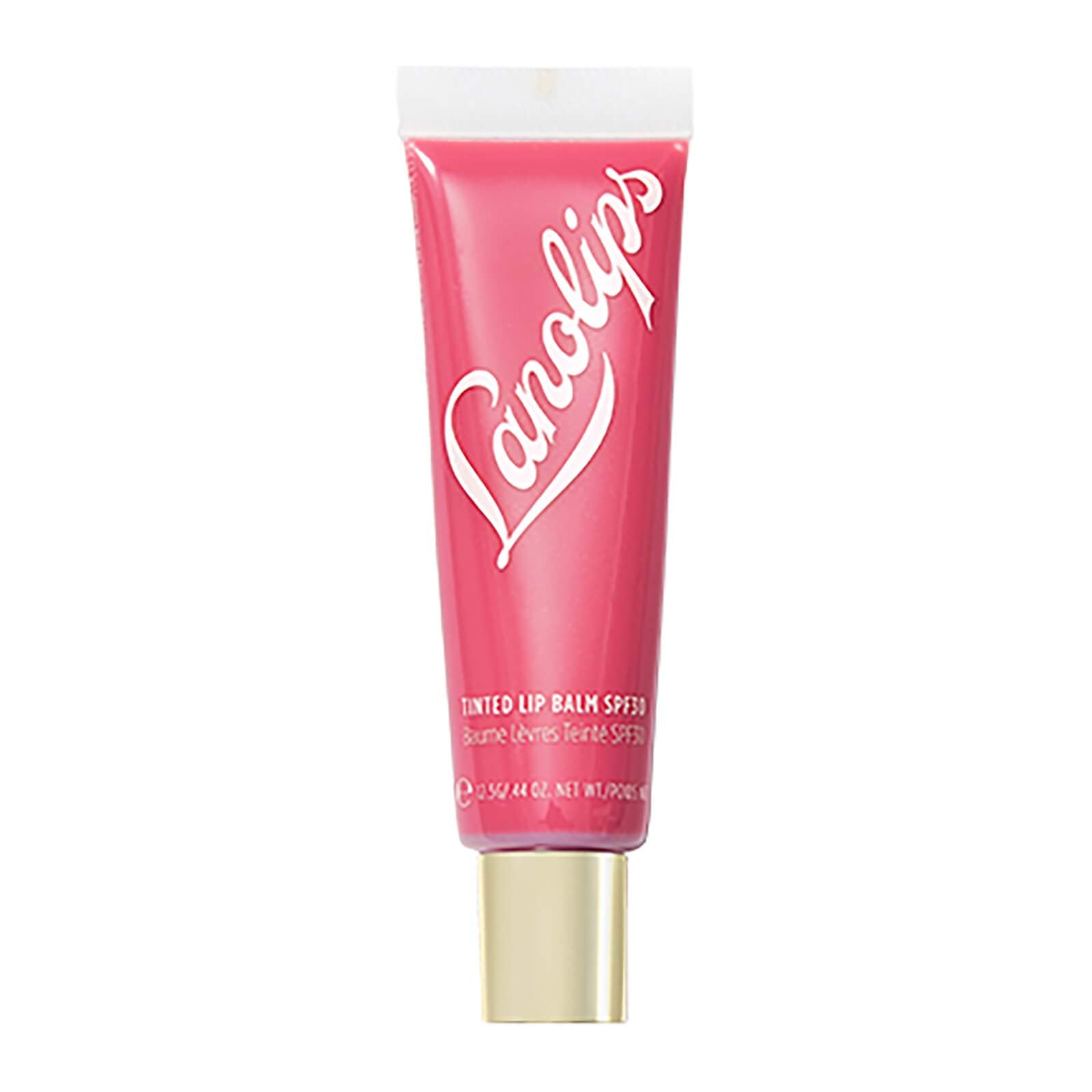 SPF30 Tinted Lanolin Lip Balm in Rhubarb by Lanolips