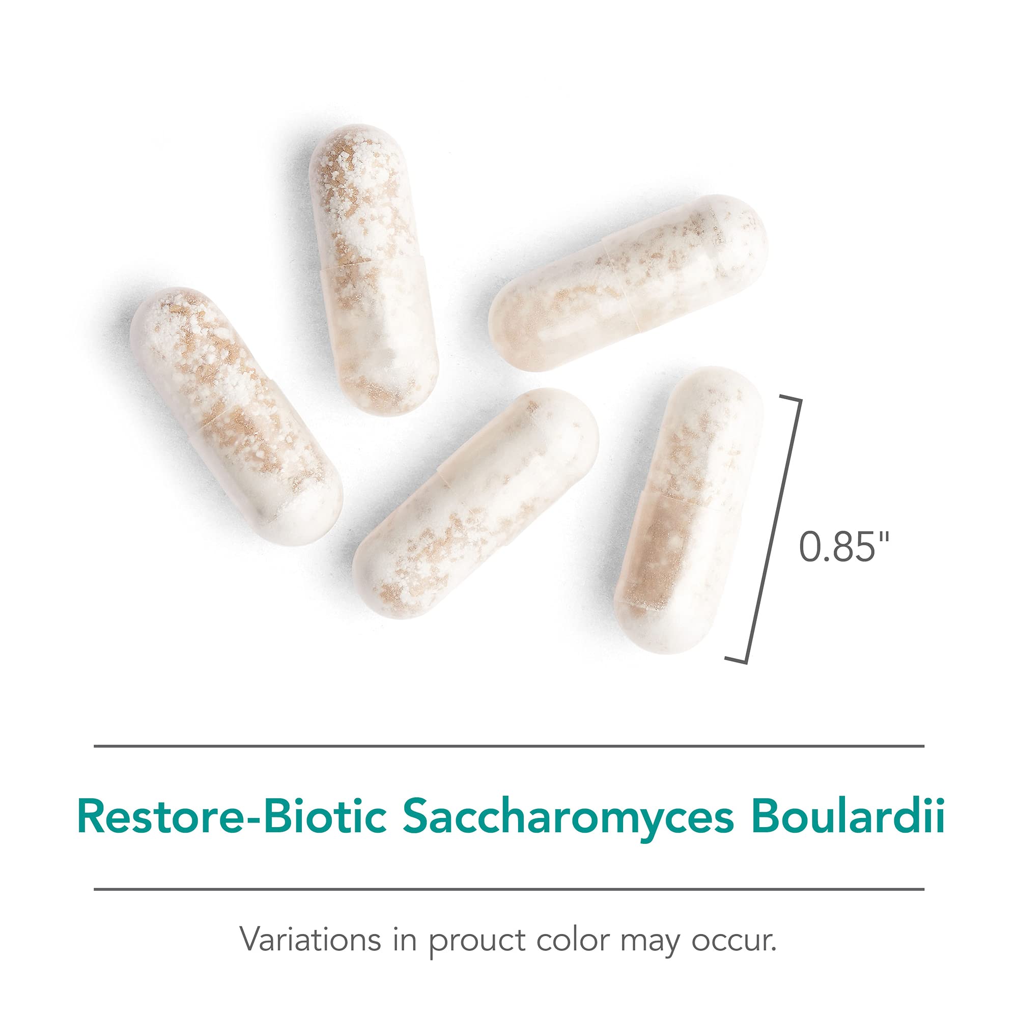 Nutricology Saccharomyces Boulardii Probiotic Supplement - S. Boulardii Probiotic Yeast 450mg, Friendly Probiotic Establishment, GI Tract Support - 600 Count