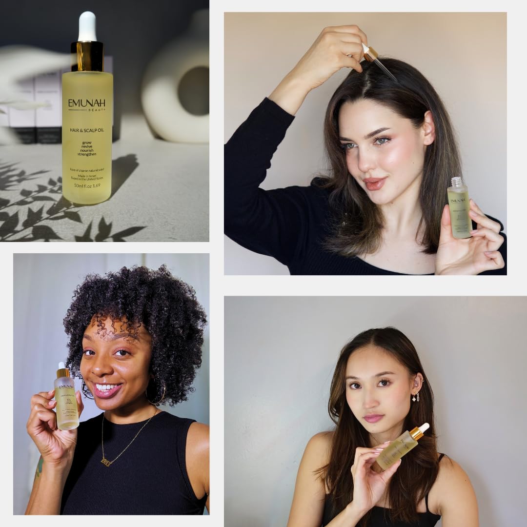 Emunah Beauty Hair Growth Oil Scalp Treatment