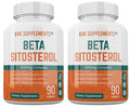 KRK SUPPLEMENTS 2 Bottles Beta Sitosterol 800mg Per Serving 180 Total Capsules Prostate Support