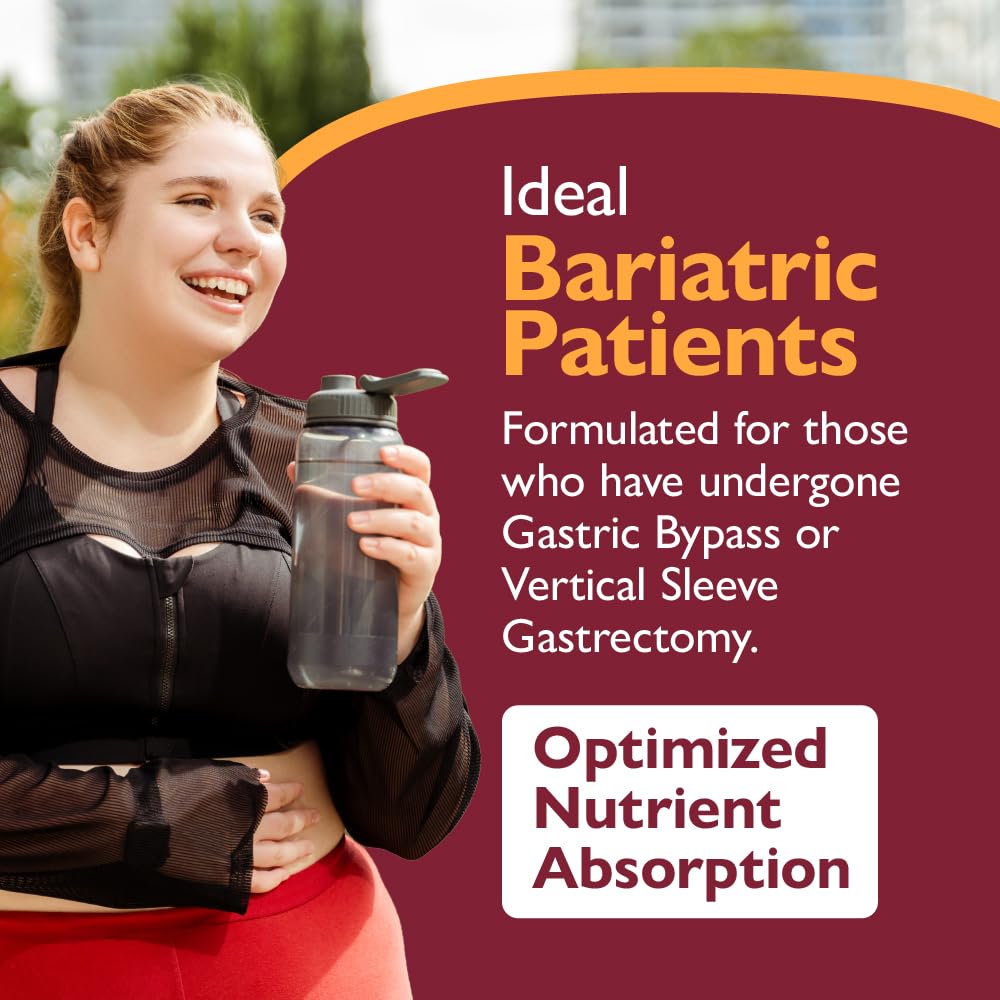 Celebrate Vitamins Multi-Complete Chewables, 45mg Iron – Daily Bariatric Multivitamin for Sleeve Gastrectomy and Gastric Bypass Surgery Patients – Essential Vitamins & Minerals - Berry (180 Tablets)