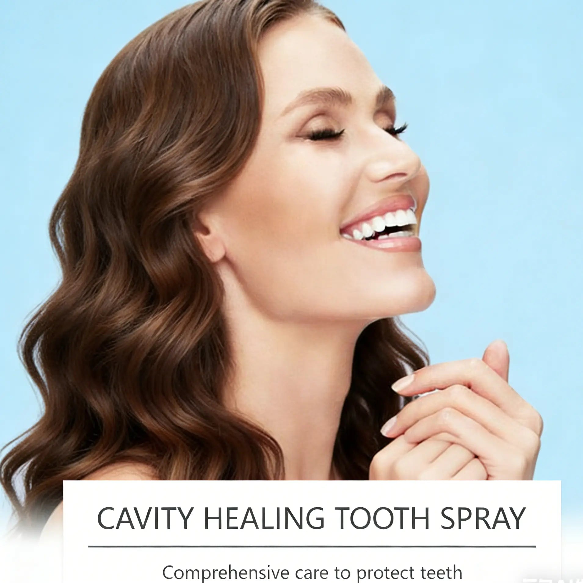 Oralhoe Dental Care Spray with Hydroxyapatite & Colloidal Silver Protects Teeth Reduces Stains and Sensitivity for Natural Cleanliness