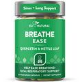 Breathe Inhaler Support Supplement - Sinus, Lungs, Open & Clear Airways - Seasonal Nasal Health, Bronchial Wellness, Healthy Chest - Quercetin, Vitamin D, Bromelain Pills - 60 Vegetarian Soft Capsules
