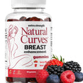Natural Curves Breast Enhancement Gummies – Bust Firming & Lifting Support – Plant-Based Herbal Formula for Fuller, Perkier Breasts – Feminine Health Supplement – Made in USA – 60 Gummies
