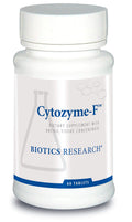 BIOTICS RESEARCH Cytozyme F Female Support Formula, Supports Endocrine Function, Glandular Health, Women’s Health, Potent Antioxidant Activity, SOD, Catalase. 60 Tablets