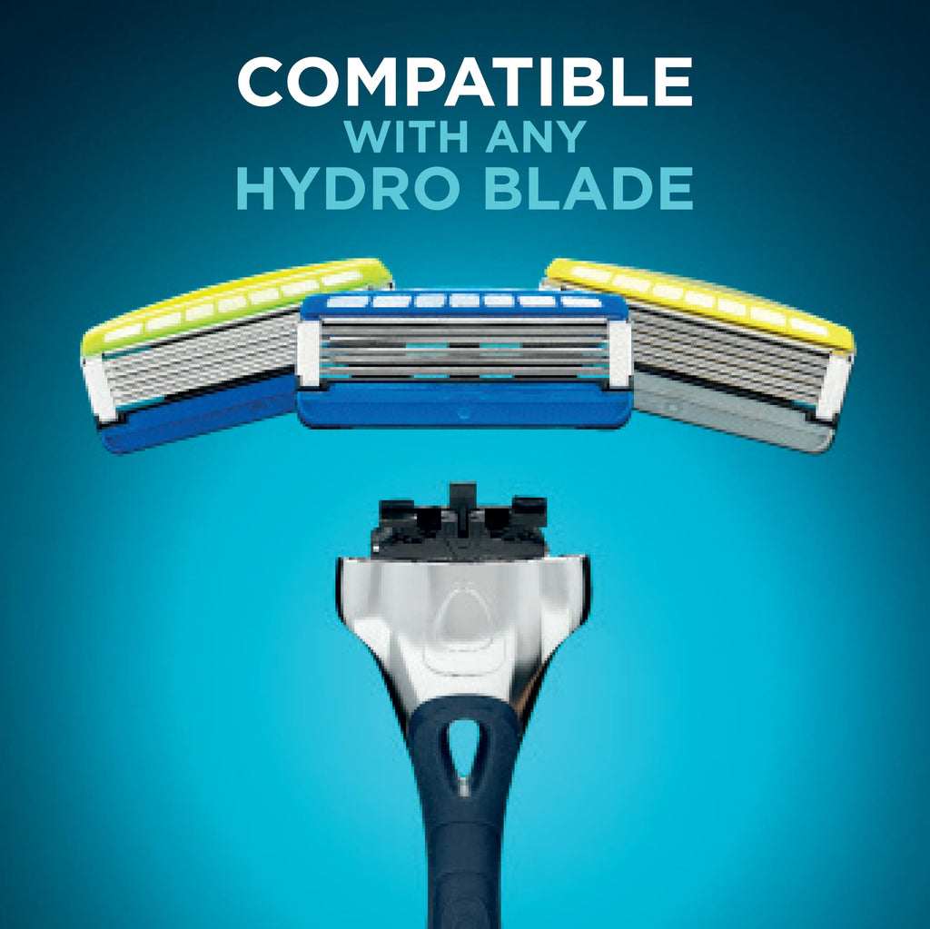 Wilkinson Hydro 5 Skin Protection Razor, 13 Blade Refills, Enriched Lubricating Band with Pro Vitamin B5, Multicolor (1 Count, Box)