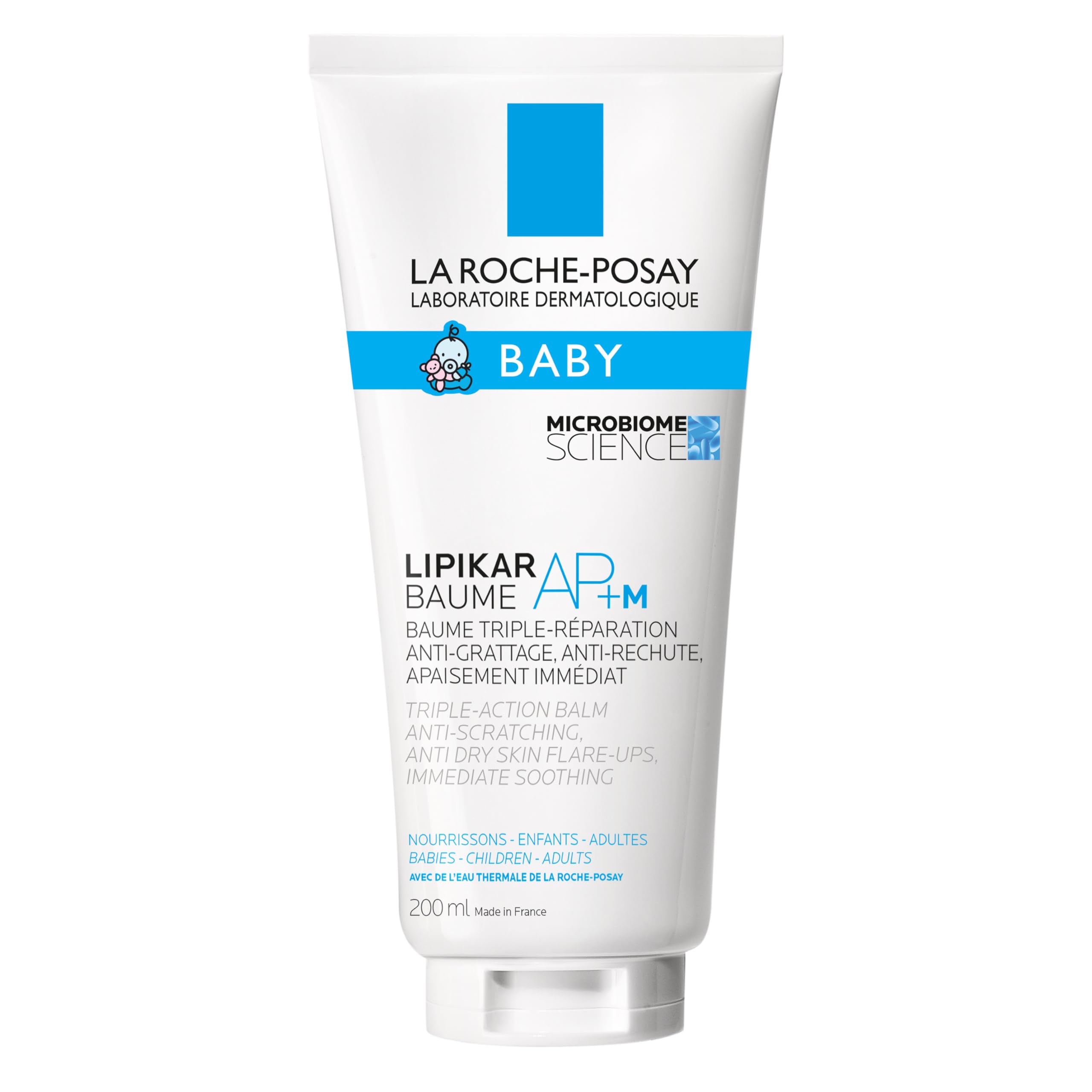 La Roche-Posay Baby Lipikar Baume AP+M Moisturiser for Babies Dry Skin 200ml