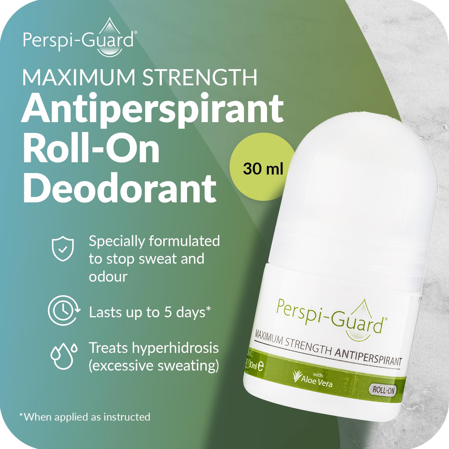 Perspi-Guard® Maximum Strength Antiperspirant Roll-On 30ml