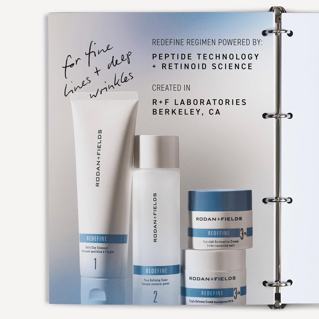 RODAN + FIELDS Redefine Daily Face Clay Cleanser (125 mL) | Advanced Skin Care | Exfoliating Face Wash & Face Mask for Sensitive Skin | Anti-Aging Face Cleanser for Women and Men