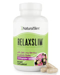 NaturalSlim Relaxslim Rhodiola Rosea & Adaptogenic Herb for Brain, Mood, Metabolism, Tension & Energy Support Supplement - 21 Different Natural Compounds Help Control Appetite - 120 Capsules