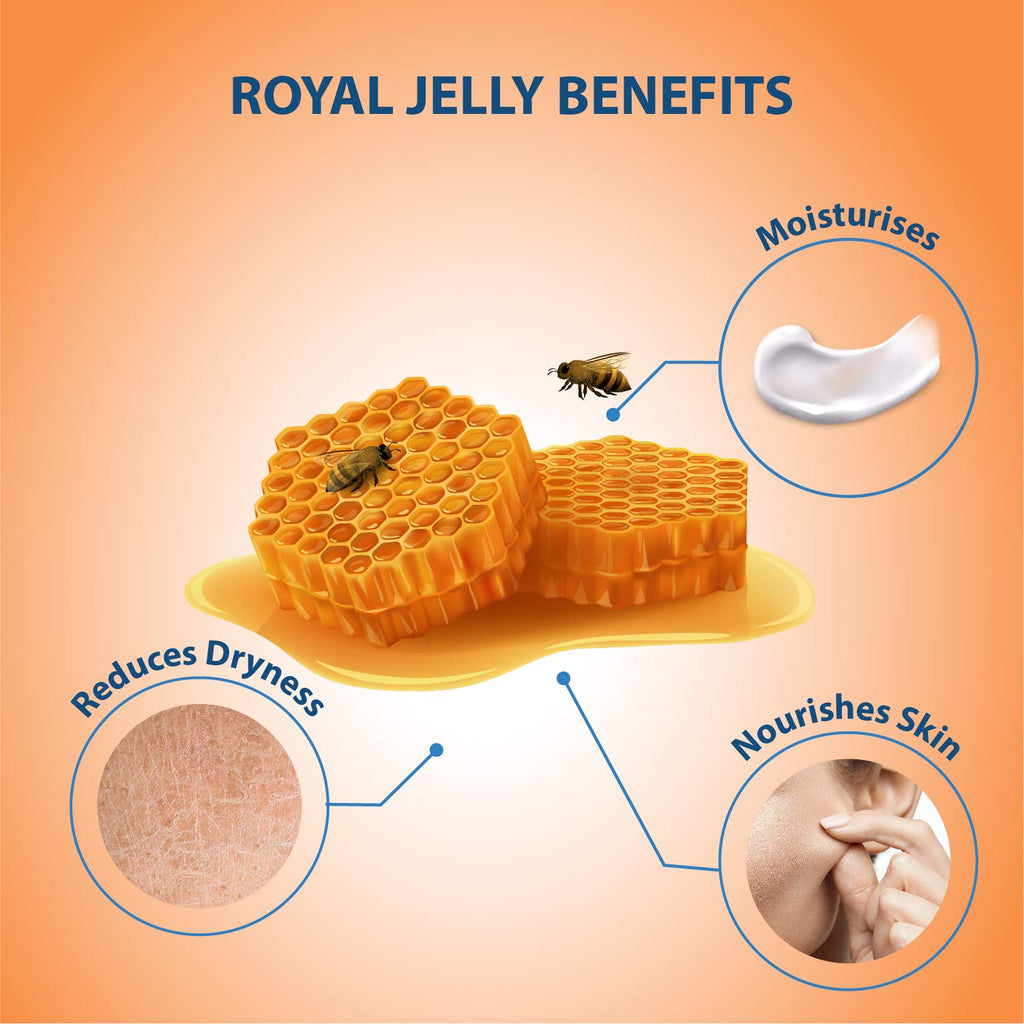 LoverCare Goat's Milk Moisturizing Body Wash Shower Cream Royal Jelly & Honey 40.7 Fl.Oz - 2-pack…