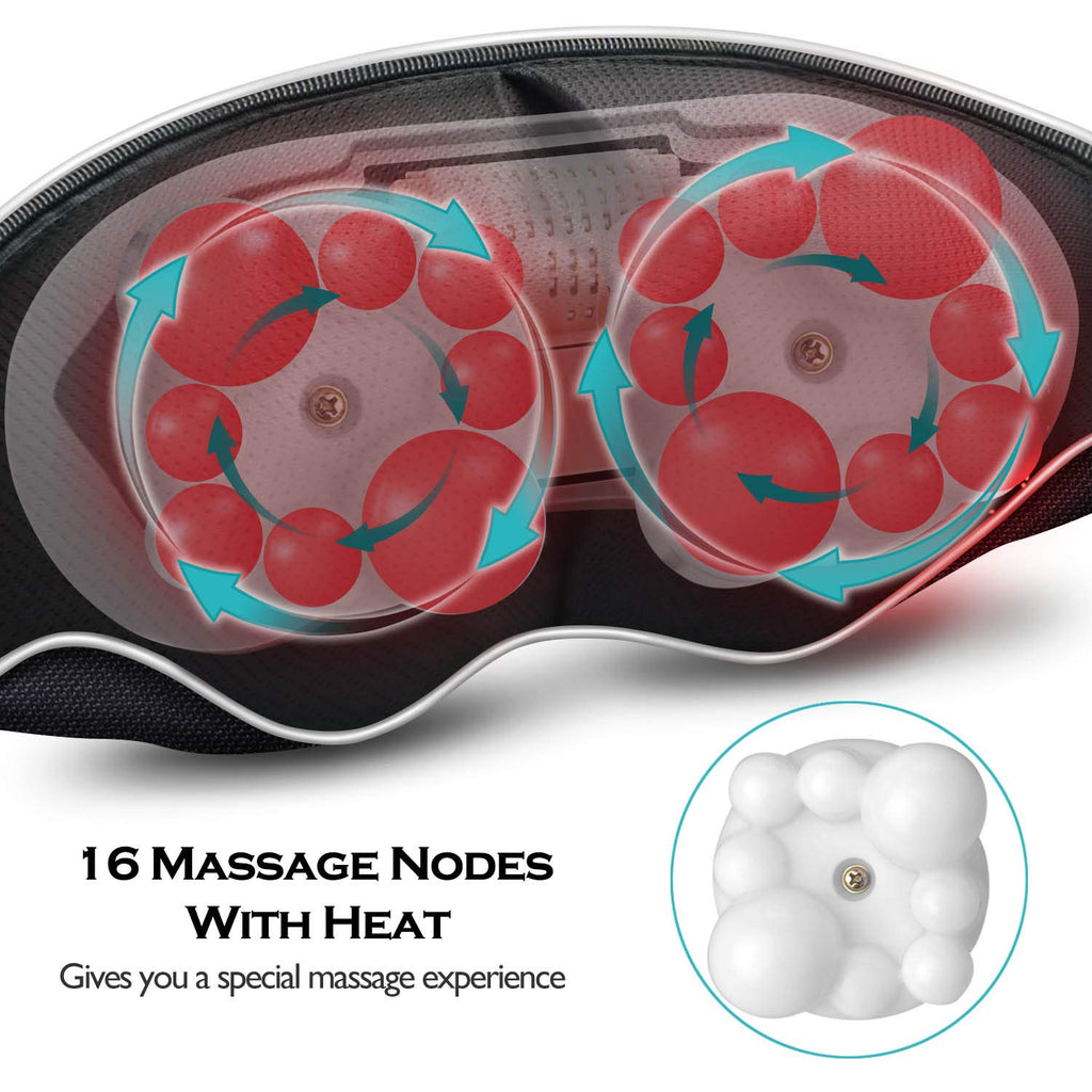 VIKTOR JURGEN Christmas Women Men Gifts, Shiatsu Neck and Shoulder Massager with Heat Deep Tissue Kneading Sports Recovery Massagers for Back, Relaxation Gift for Dad, Mom, Husband, Wife, Him, Her