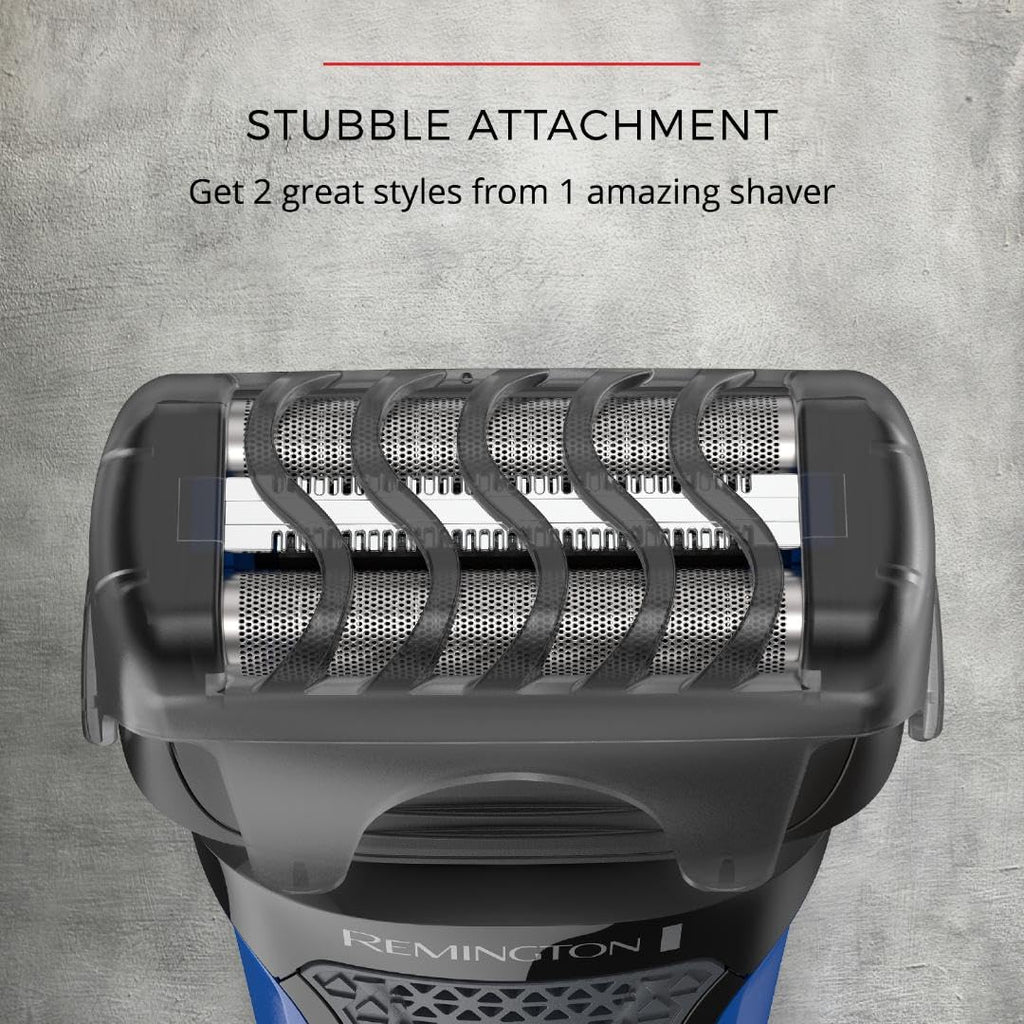 Remington Comfort Series Foil Shaver for Men, Electric Shaver, Pop-up Trimmer, Blue, PF7400E