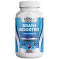 Brain Support Supplement for Clarity, Memory, Mood, Focus, Mental Performance - Natural Nootropic for Cognitive Function - with GABA and Green Tea Extract - 60 Capsules