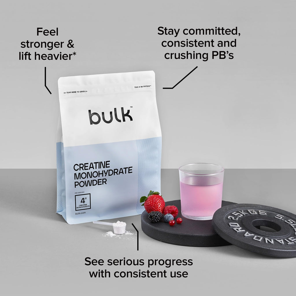 Bulk Creatine Monohydrate Powder 100g, Unflavoured