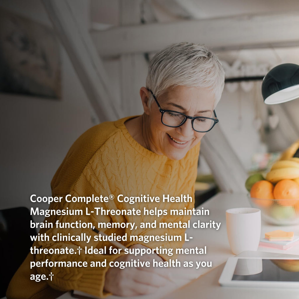 Cooper Complete Magnesium L-Threonate (Magtein®) Brain Support 2g,60 Caps