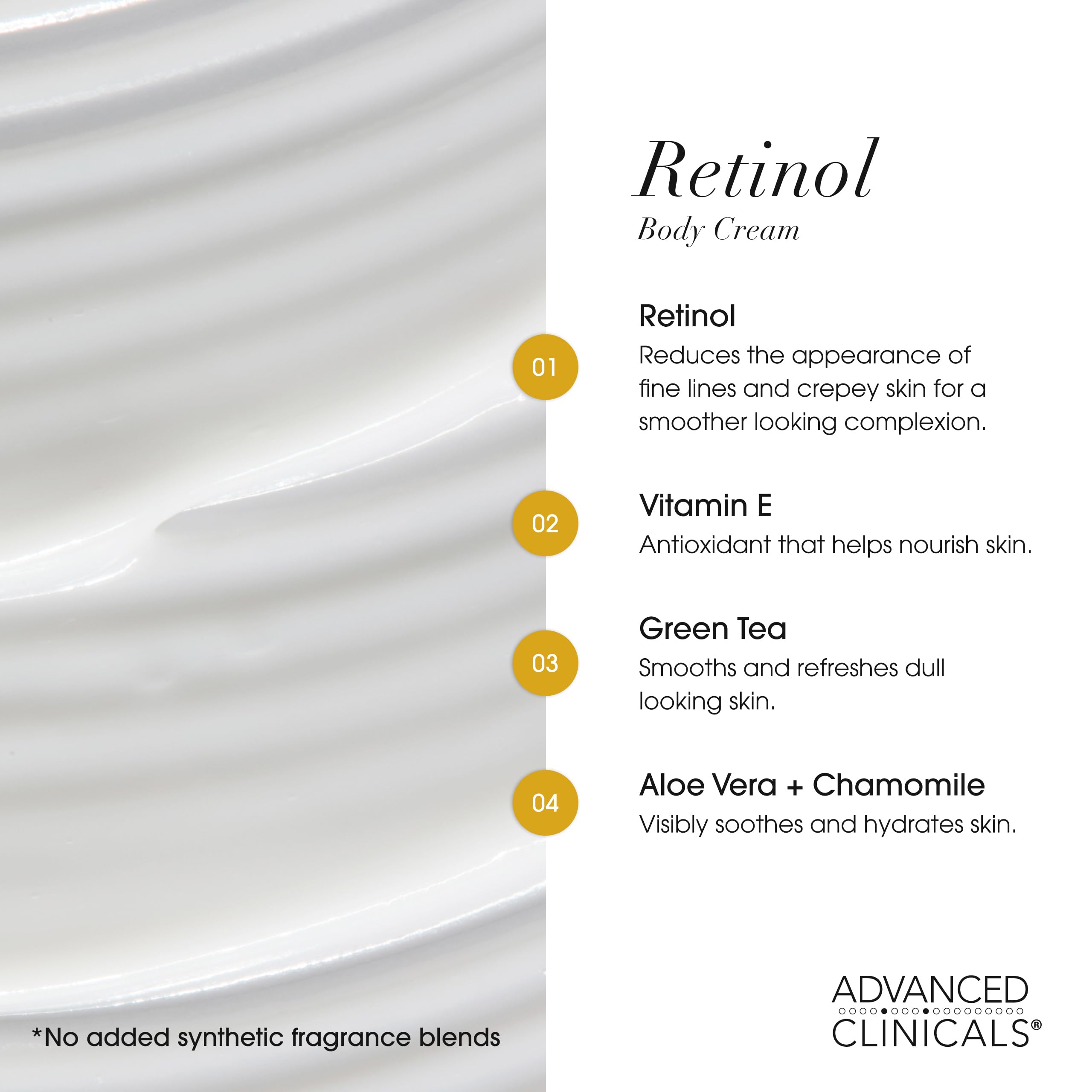 Retinol Advanced Firming Hydrating, Anti-aging Cream