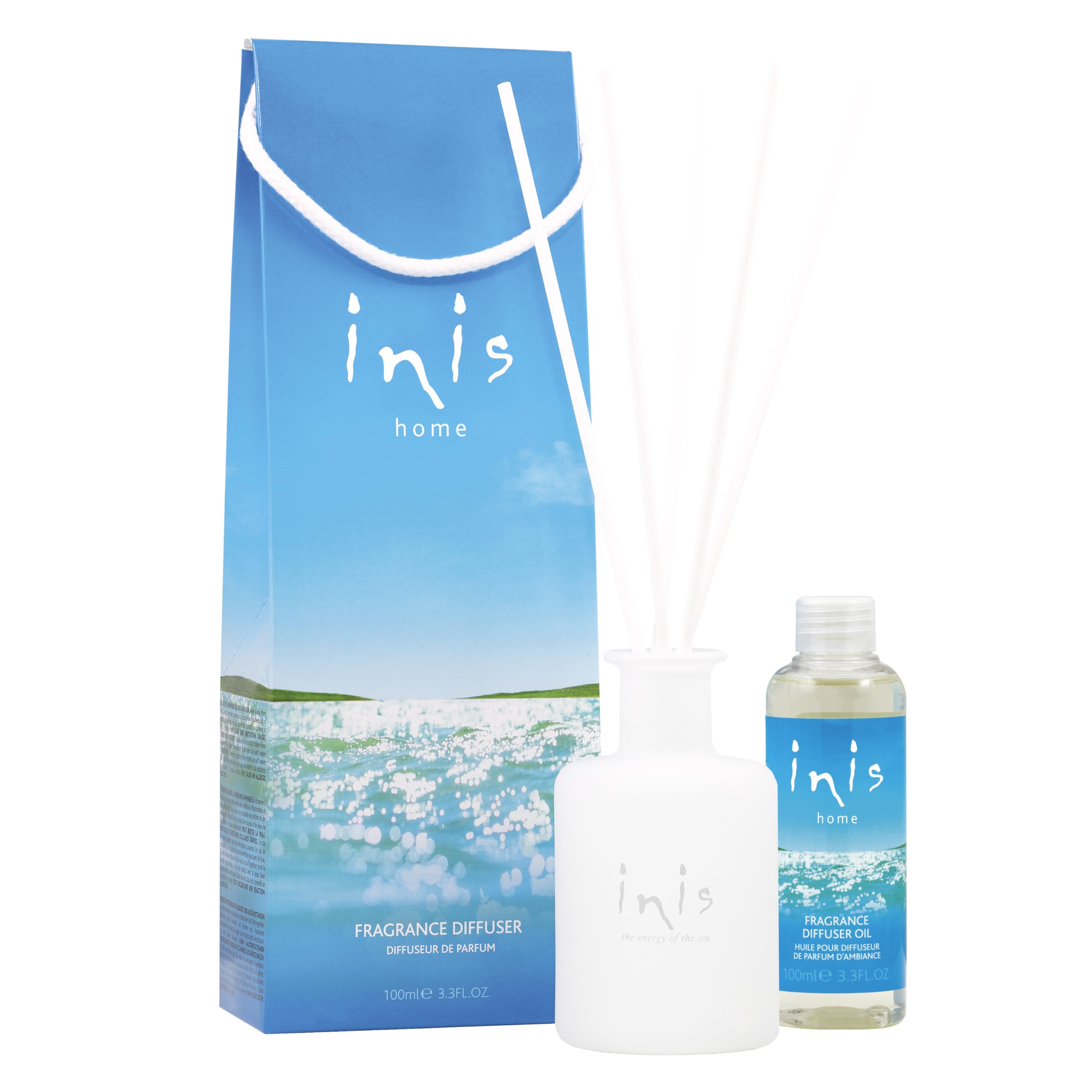 Inis the Energy of the Sea - Reed Diffuser Set with Fragrance Oil