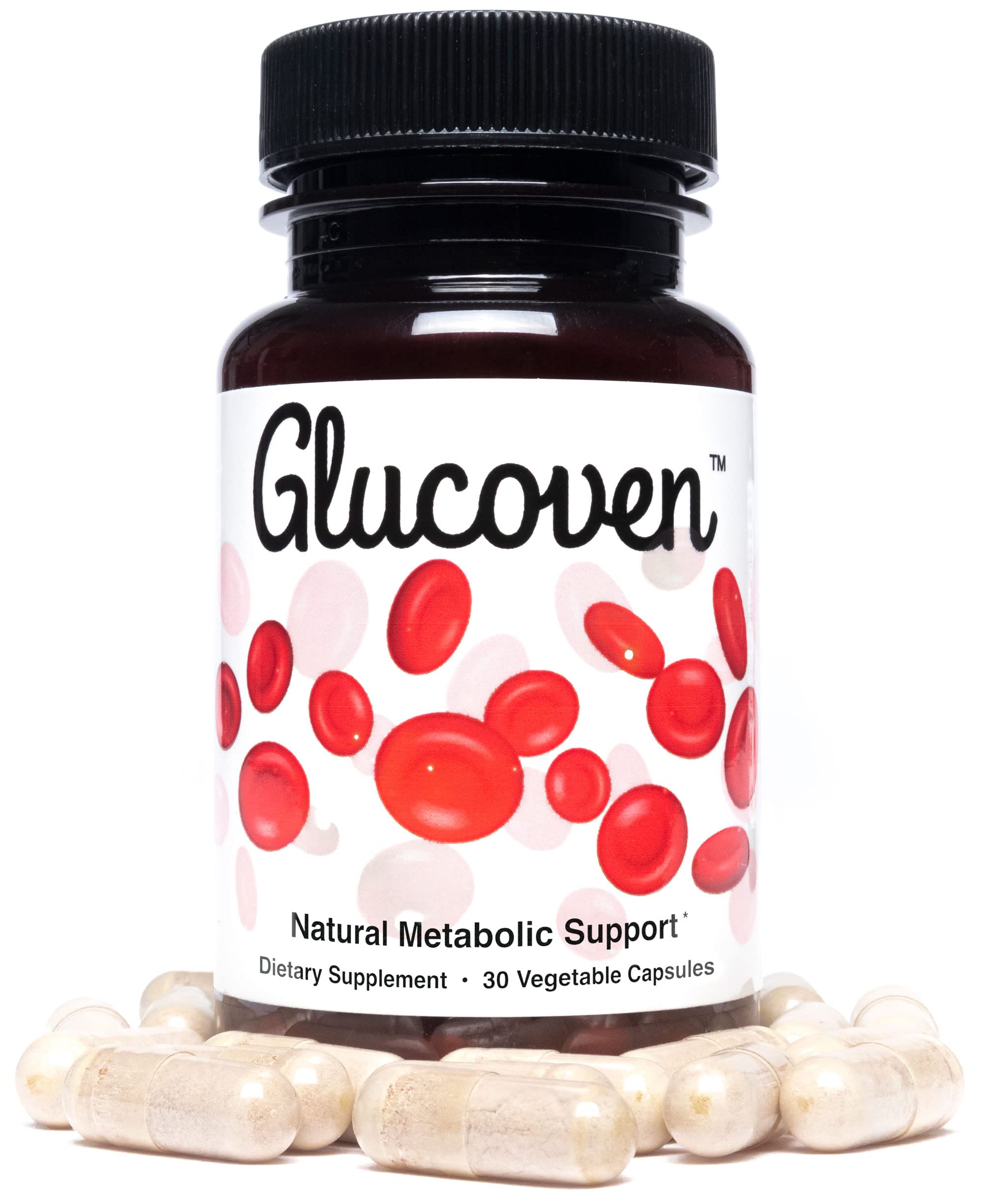 Glucoven Natural Metabolic Support Supplement, Vegan, Gluten-Free