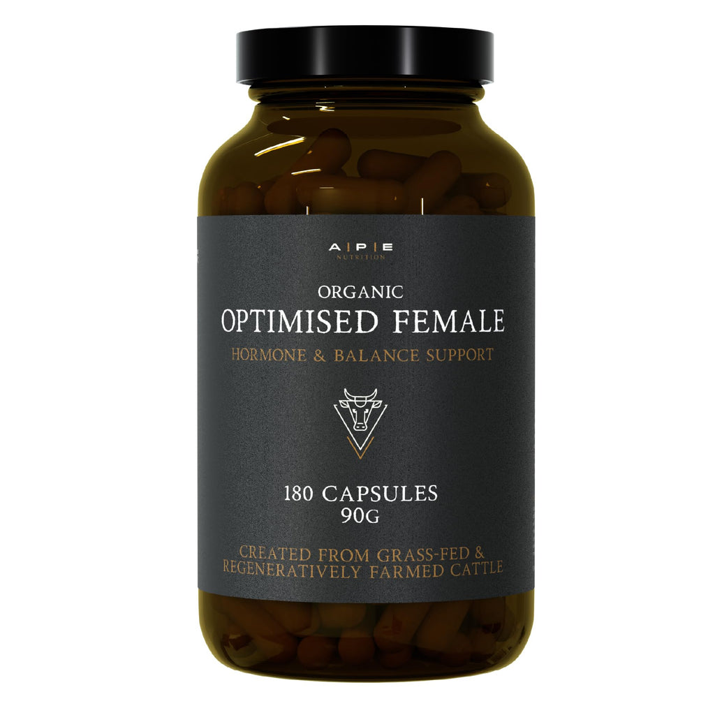 APE Nutrition Organic Optimised Female, Hormonal Support, 180 Capsules