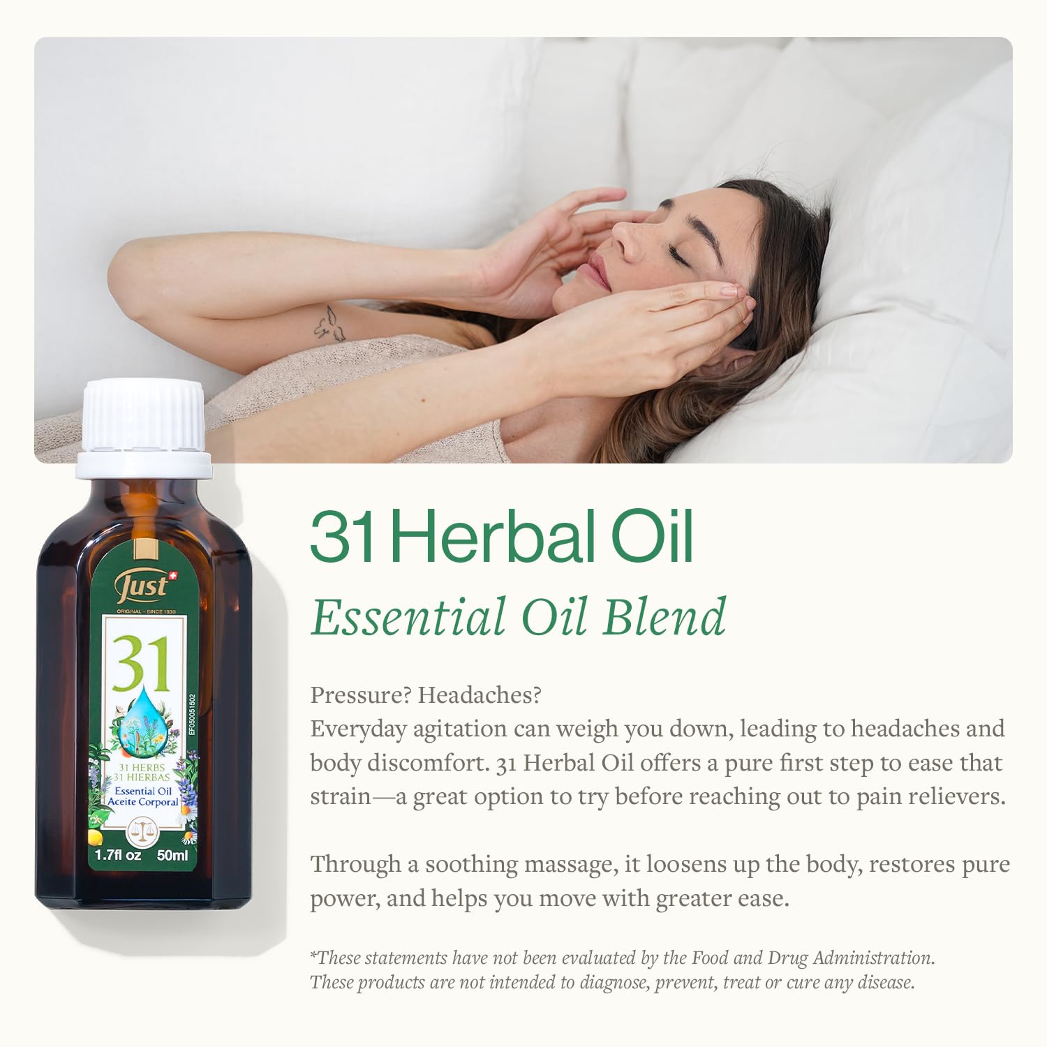 Essential Oil for The Whole Family. Swiss Just 31 50ml.
