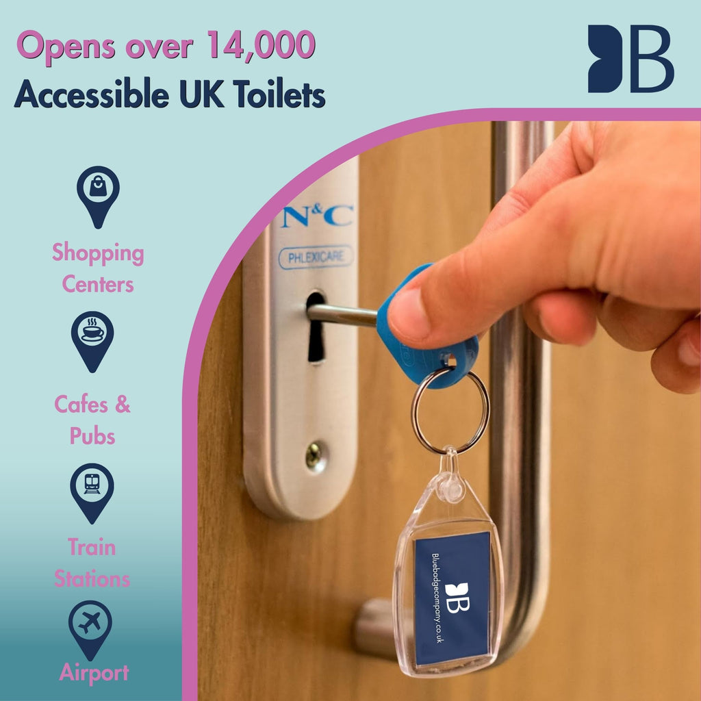 Blue Badge Co Genuine NKS Radar Key for Disabled Toilets