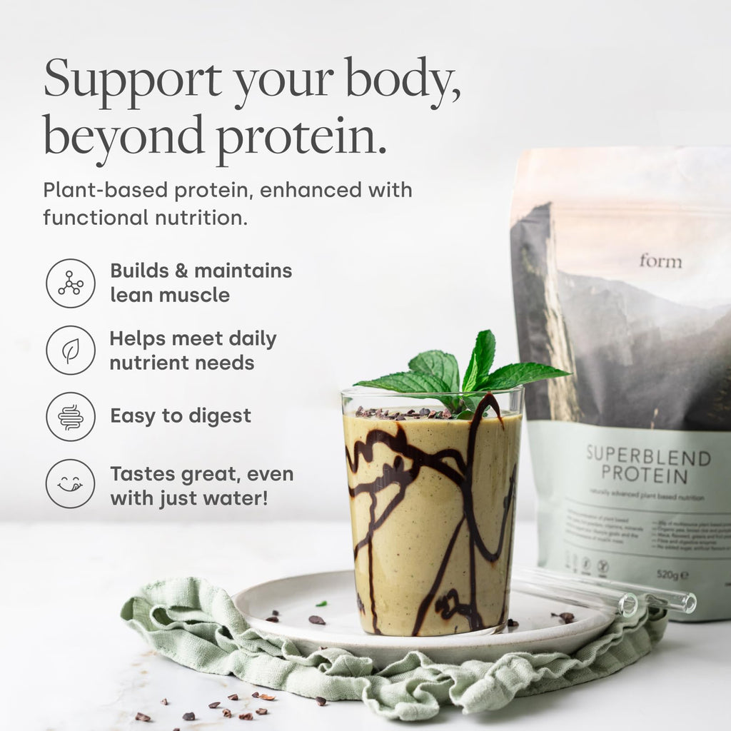 Form Superblend - Vegan Protein Powder, 20g Plant Protein (Vanilla)