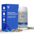 VEGETOLOGY Bone Care Bone Health Supplements - Phytodroitin, Glucosamine, Vitamin D3 K2 & Calcium Supplement – Cartilage, Muscle & Joint Support Supplement – Vegan Bone Strength (60 Count)