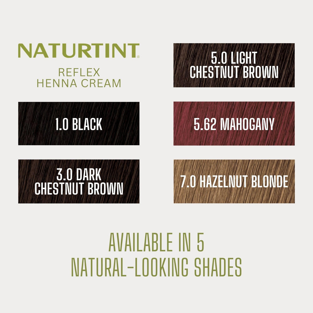 Naturtint Reflex Semi-Permanent Henna Cream 7.0 Hazelnut Blonde 110ml