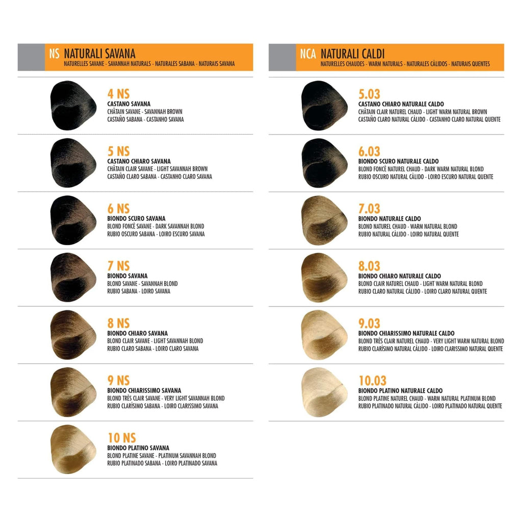Compagnia Del Colore Permanent Color Cream 100 Ml 3.4 Fl Oz (7.5 Mahogany Blonde)