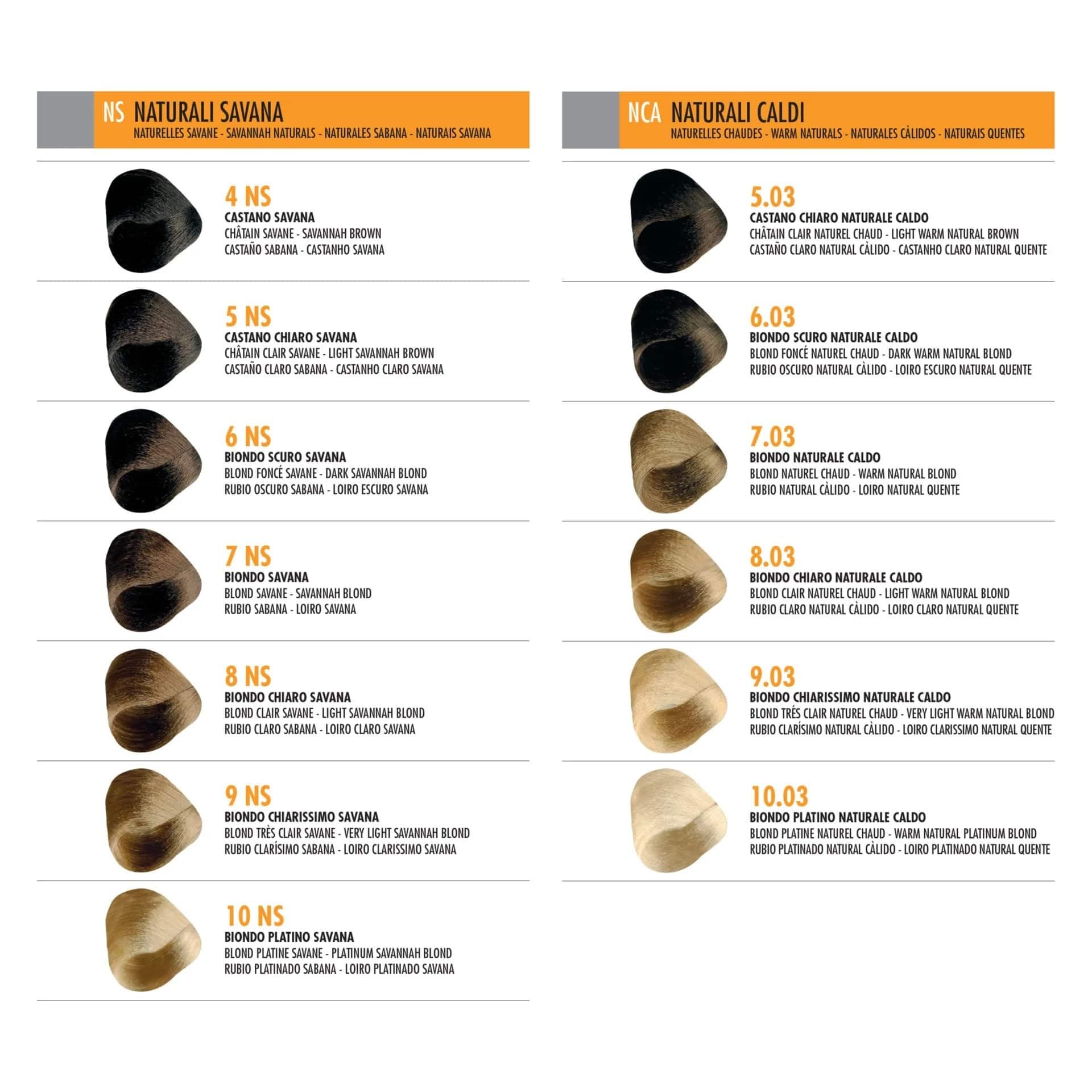 Compagnia Del Colore Permanent Color Cream 100 Ml 3.4 Fl Oz (7.5 Mahogany Blonde)