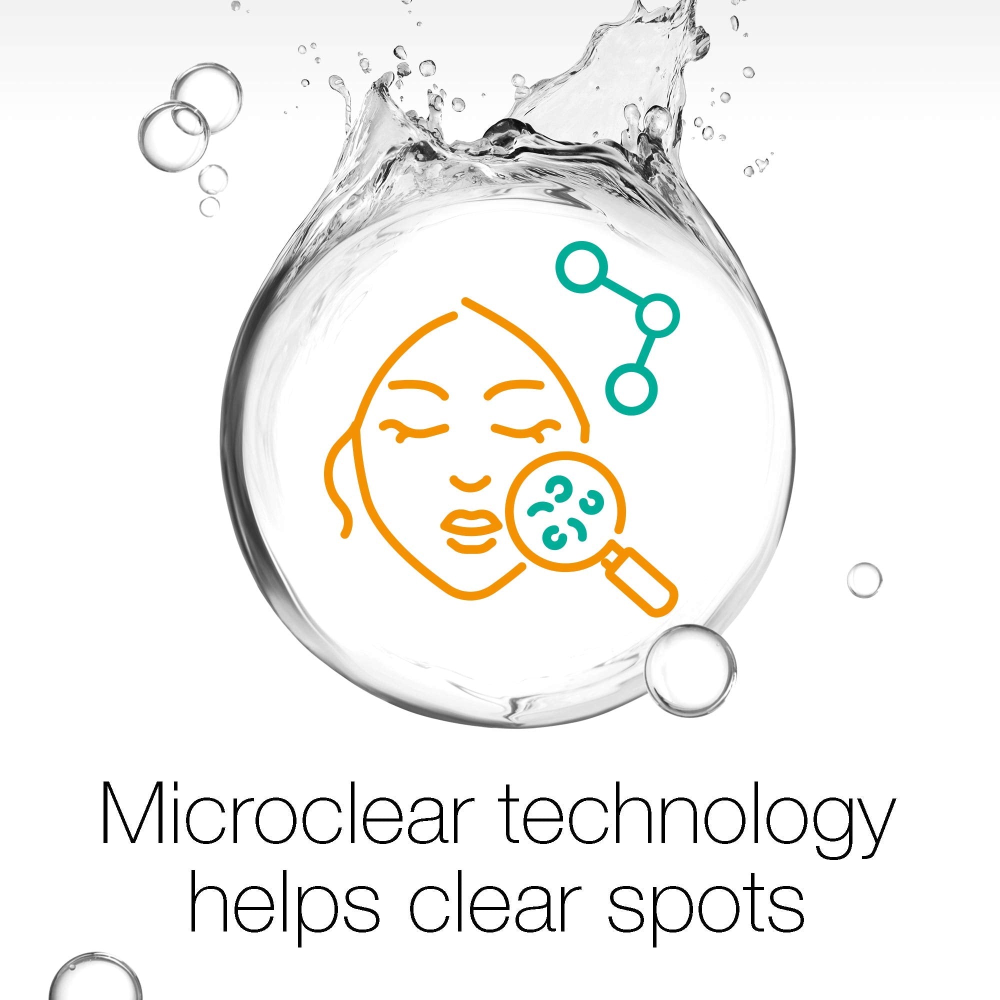 Neutrogena Visibly Clear Spot Stress Control Daily Scrub (1x 150ml), Daily Face Scrub for Spot-Prone Skin, Brightening and Smoothing with Salicylic Acid, Developed with Dermatologists