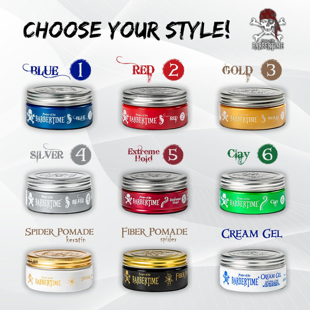 Barbertime Haarwax Cream Gel 150ml