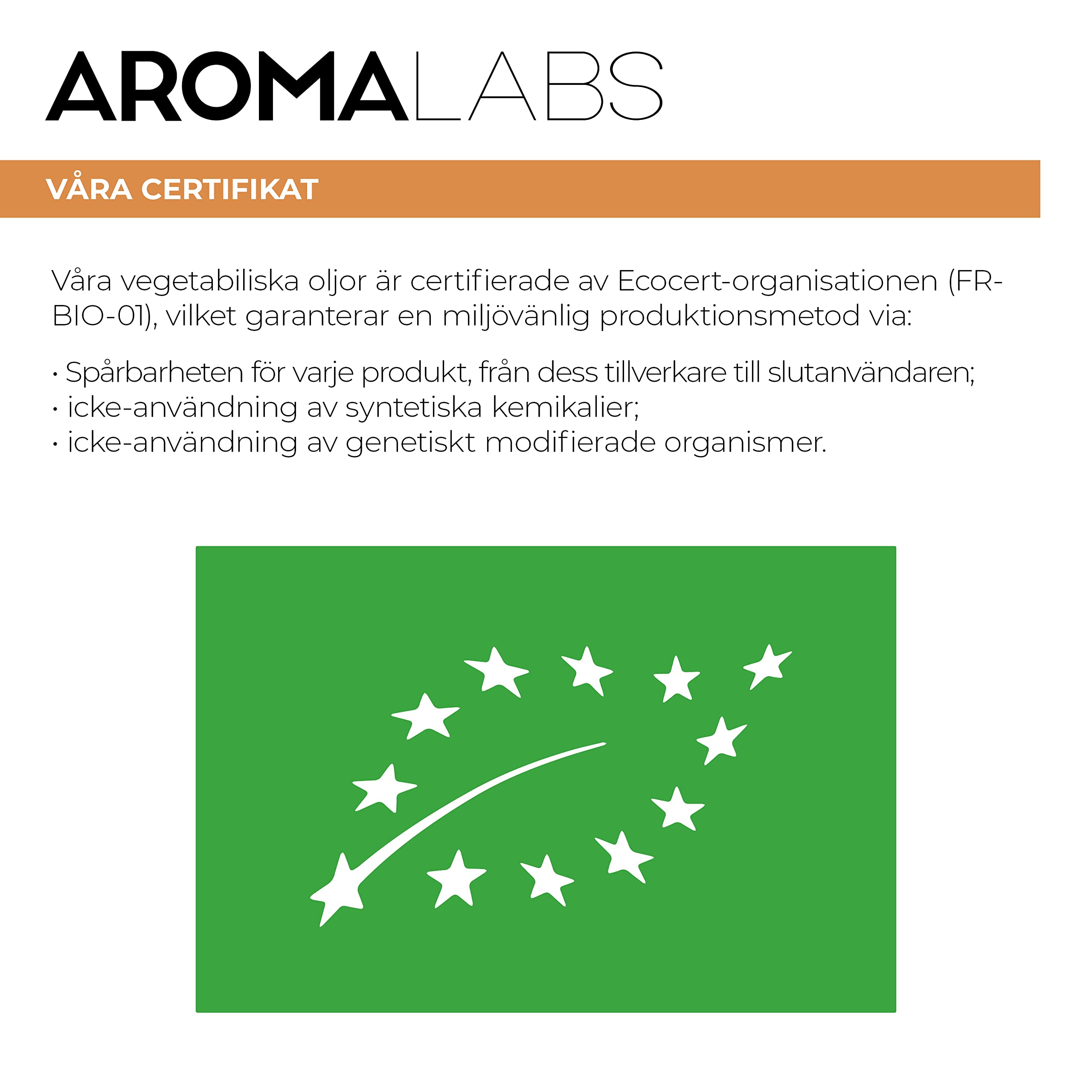 ORGANIC - SAFFLOWER Oil - 250mL - 100% Pure, Natural, Cold Pressed And AB Certified - AROMA LABS (French Brand)
