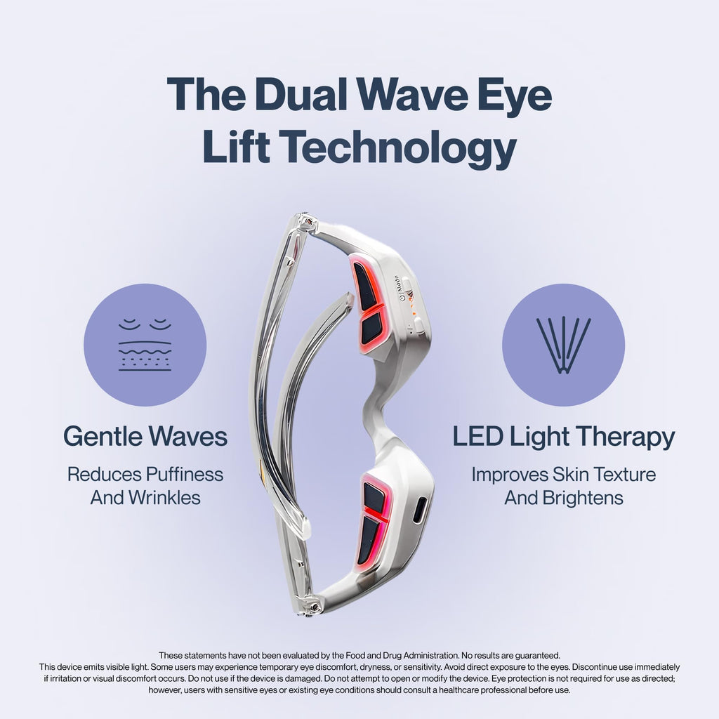 Renewa EyeLift | Under-Eye Beauty Tool with Gentle Light | Skincare Tool for Refreshing, Brightening and Radiant-Looking Skin | At-Home Self-Care Facial Tool for Smoother-Looking Eyes