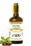 Organic Jojoba Oil Cold Pressed Undiluted,Certified, Premium Quality 100 ml