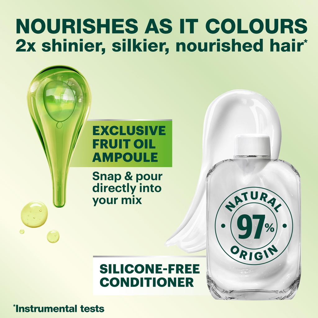 Garnier Nutrisse Ultra Crème Permanent Hair Dye, 5.12 Glacial Brown