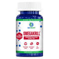 BioTrust OmegaKrill EPA & DHA Omega 3 Supplement, Fish and Krill Oil to Provide Support for Joint, Heart, Brain, Eye and Skin (30 Servings)
